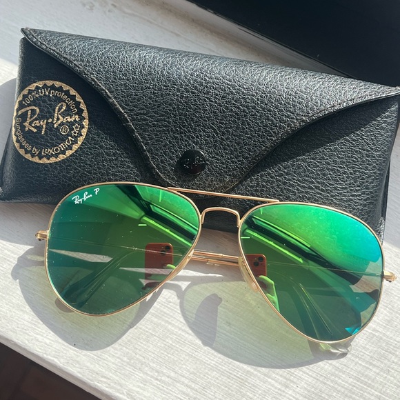 Ray-Ban Accessories - Authentic aviator flash Ray Ban sunglasses